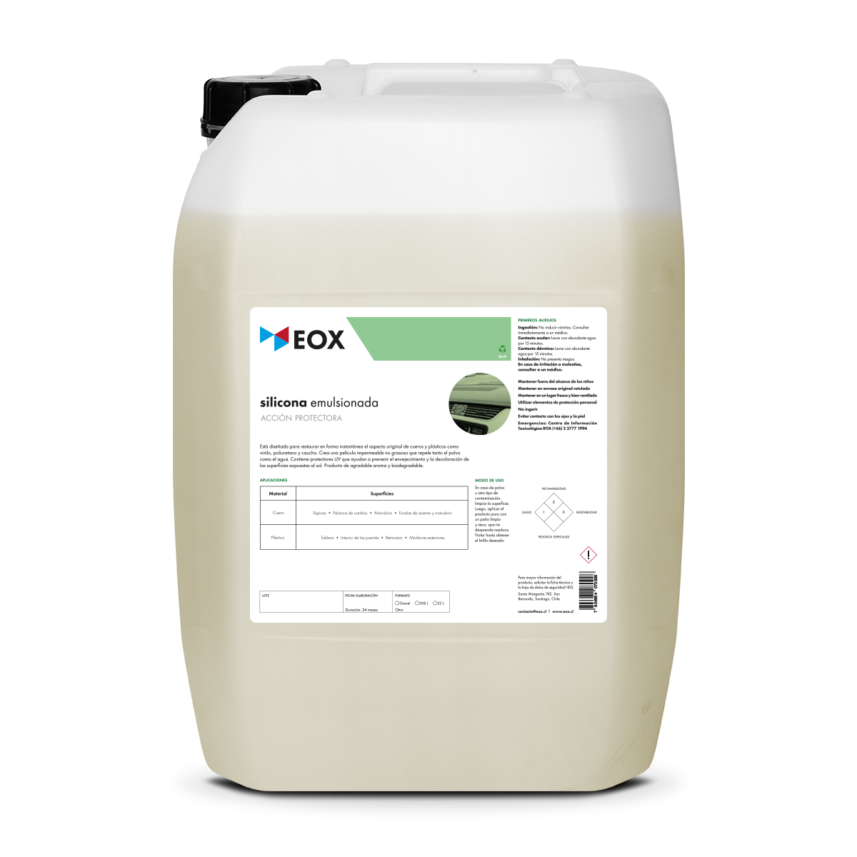 [SE01] Silicona Emulsionada | Acción Protectora