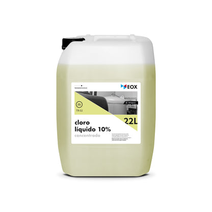 [TR02] Cloro Líquido 10% | Concentrado